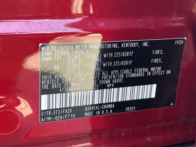 2025 Toyota RAV4 Hybrid XLE