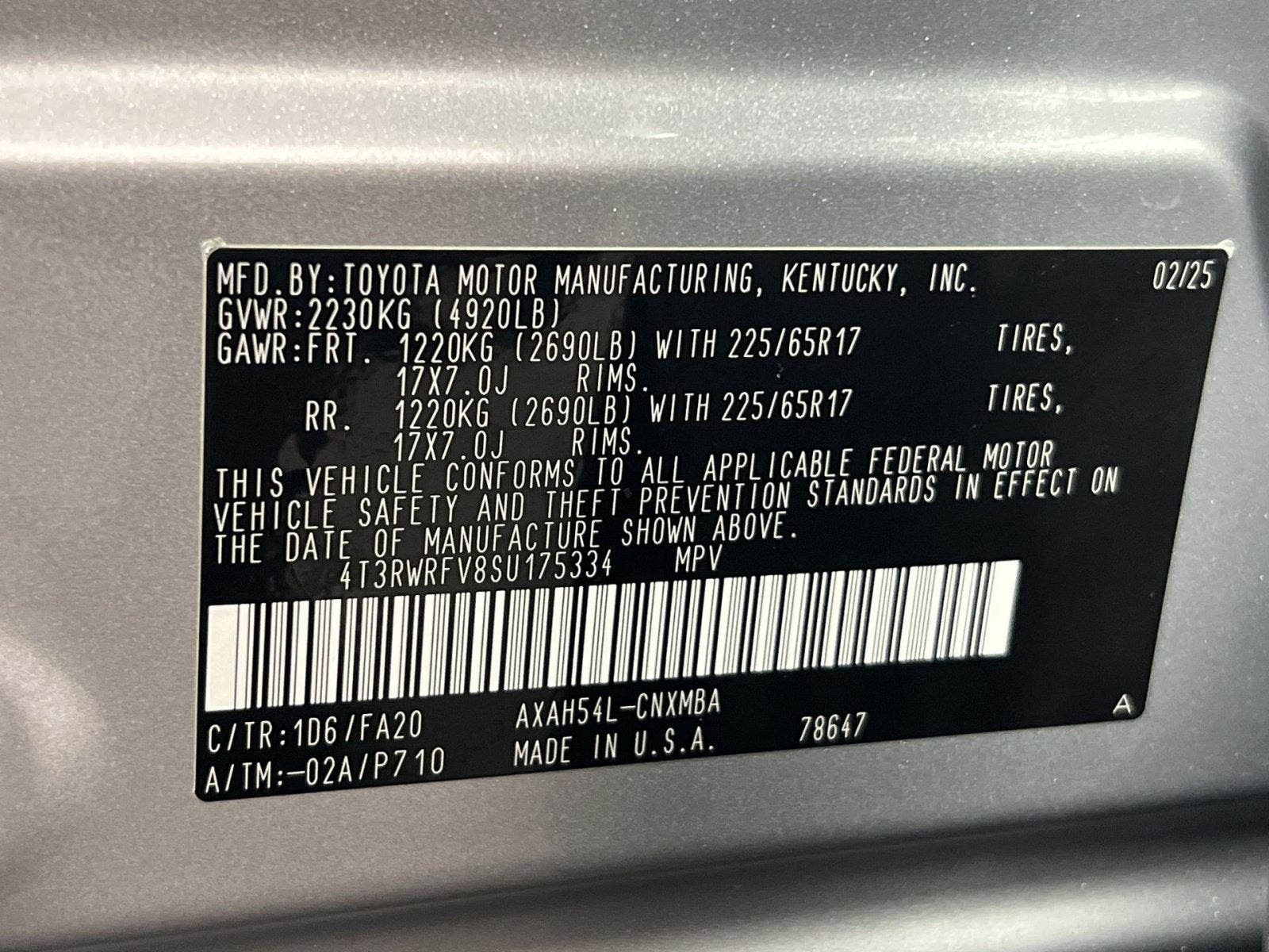 2025 Toyota RAV4 Hybrid XLE