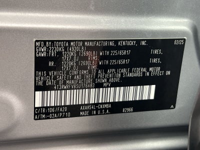 2025 Toyota RAV4 Hybrid XLE