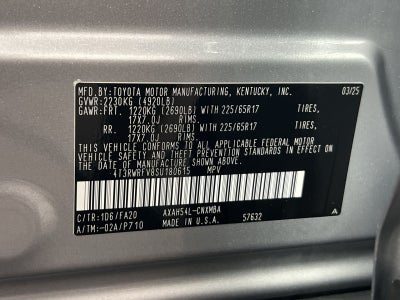 2025 Toyota RAV4 Hybrid XLE