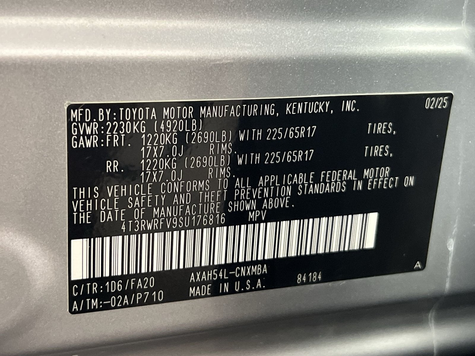 2025 Toyota RAV4 Hybrid XLE