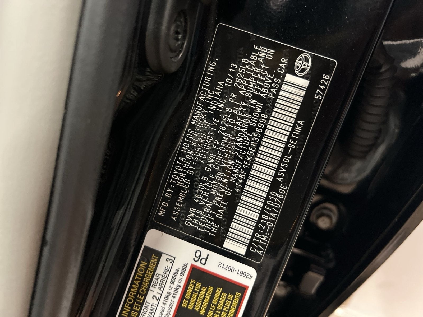 2014 Toyota Camry LE