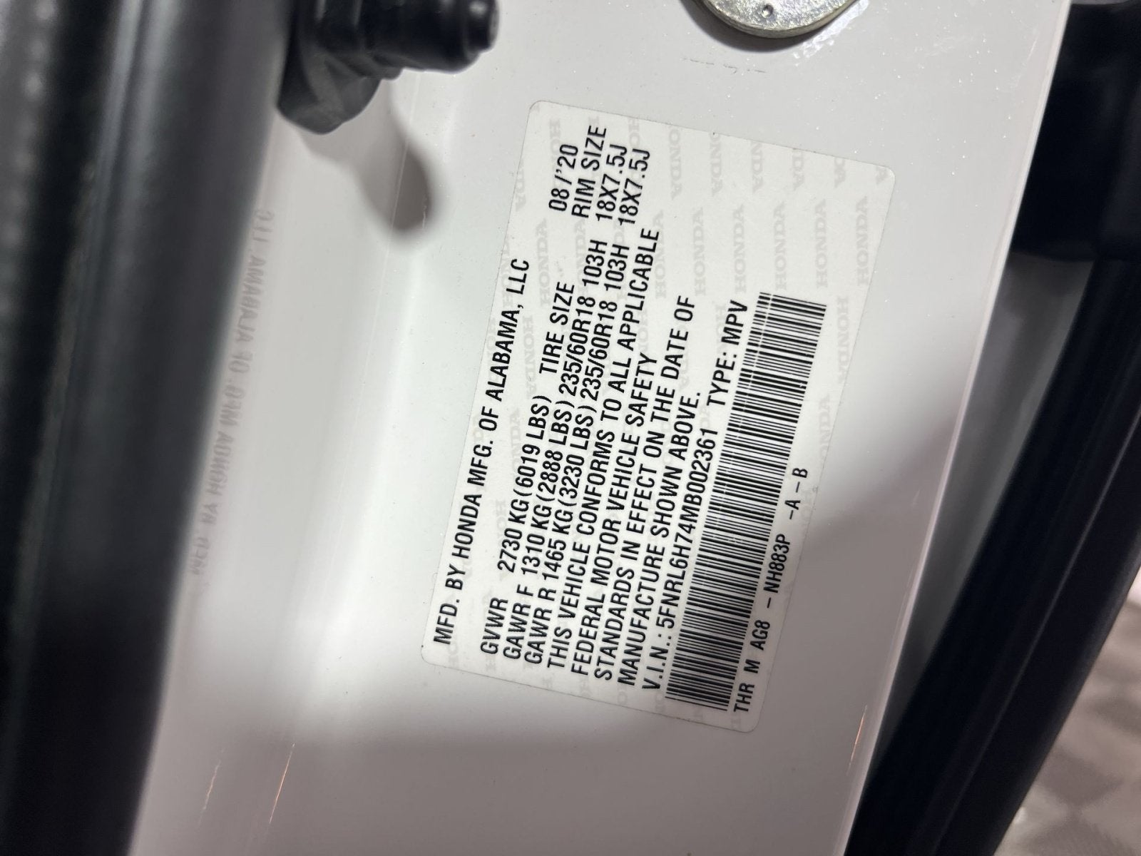 2021 Honda Odyssey EX-L