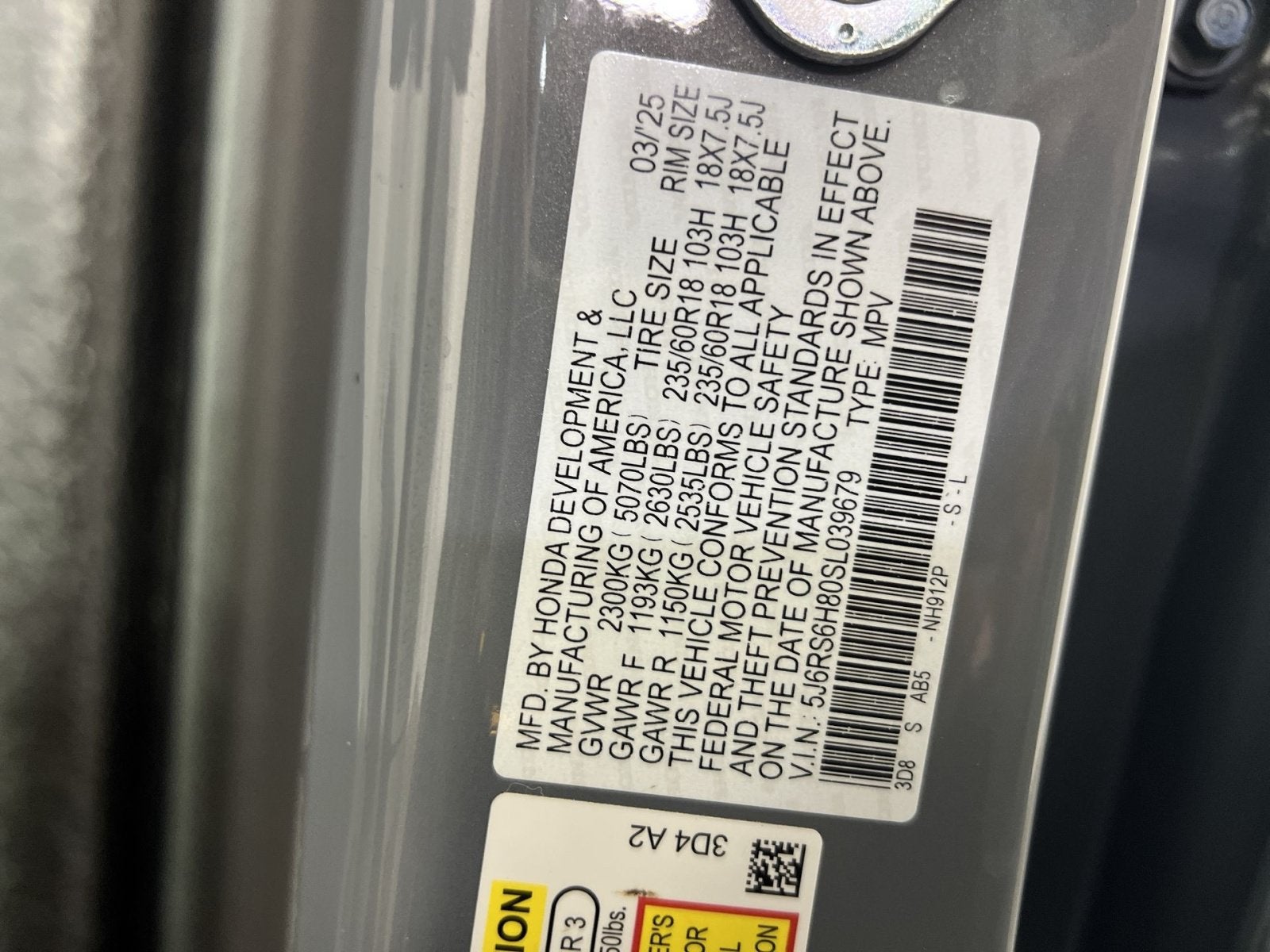 2025 Honda CR-V Hybrid Sport-L