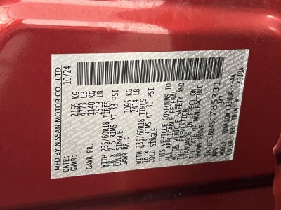 2025 Nissan Rogue SV