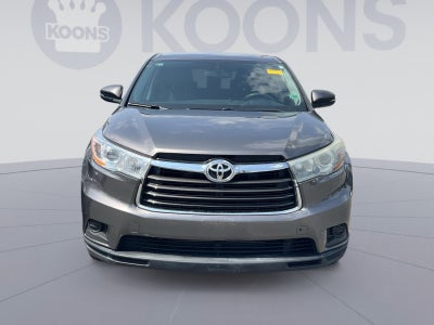 2016 Toyota Highlander LE