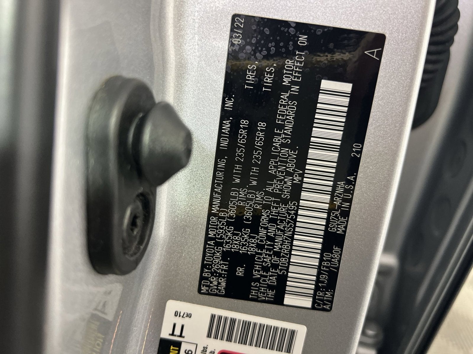 2022 Toyota Highlander LE