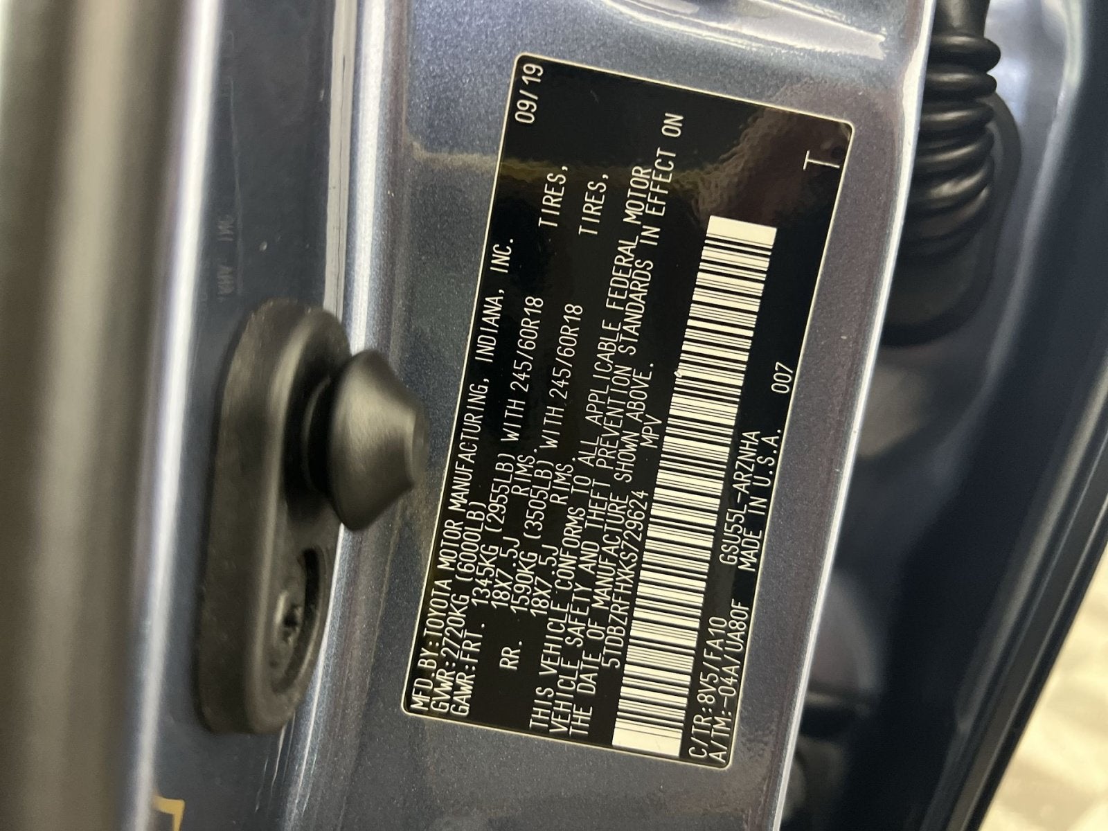 2019 Toyota Highlander LE Plus