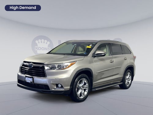 2015 Toyota Highlander Hybrid Limited Platinum