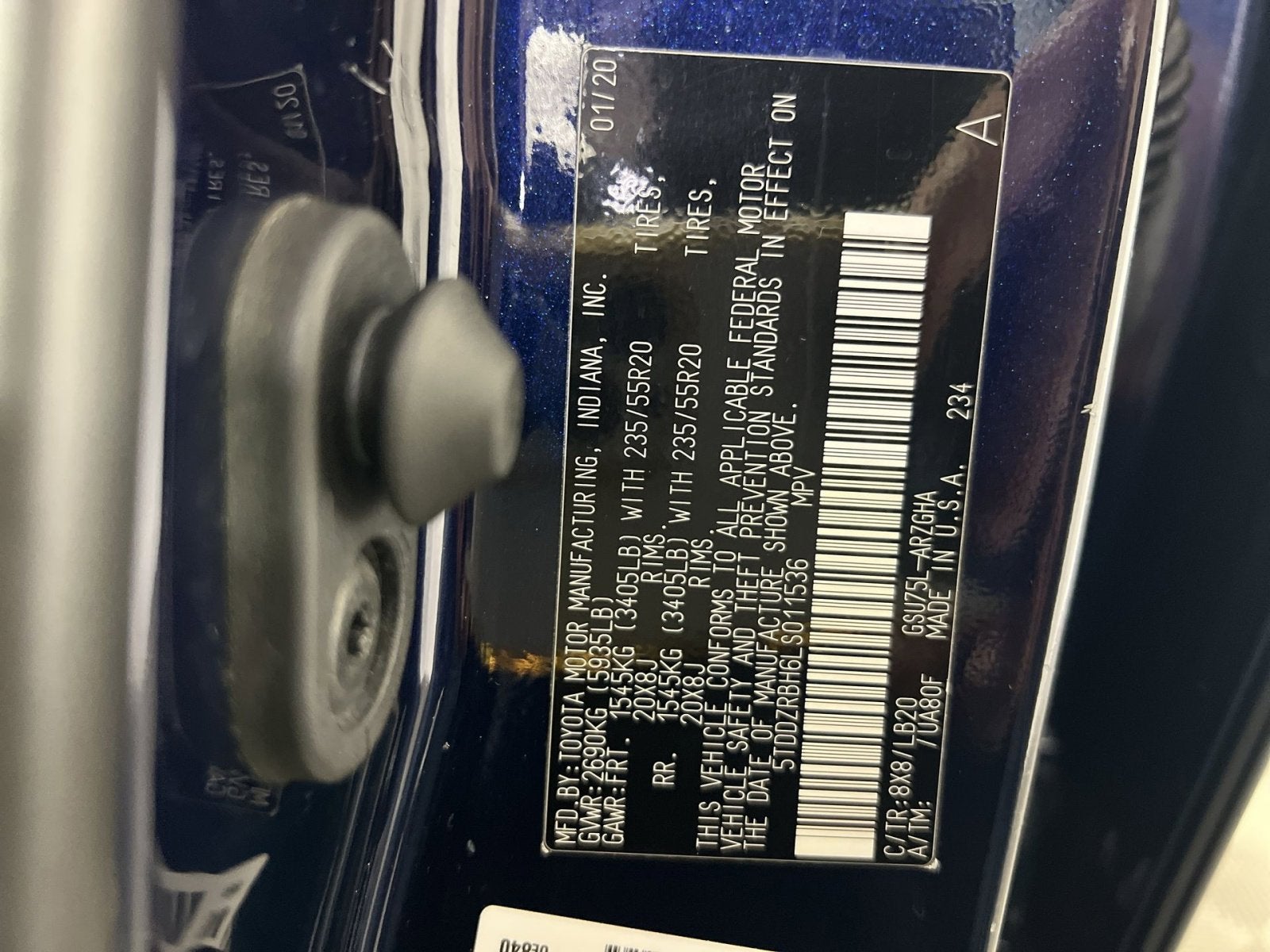 2020 Toyota Highlander Limited