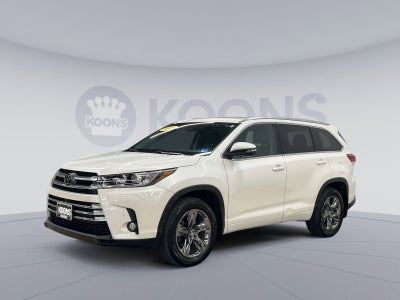 2018 Toyota Highlander Limited Platinum