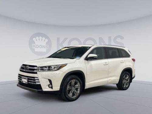 2018 Toyota Highlander Limited Platinum