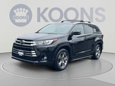 2018 Toyota Highlander Limited Platinum