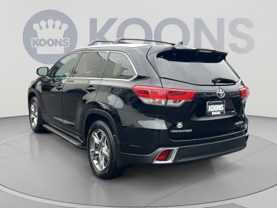 2018 Toyota Highlander Limited Platinum