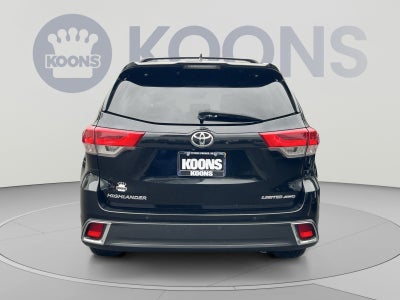 2018 Toyota Highlander Limited Platinum