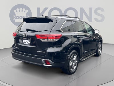 2018 Toyota Highlander Limited Platinum