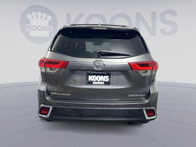 2017 Toyota Highlander Limited Platinum