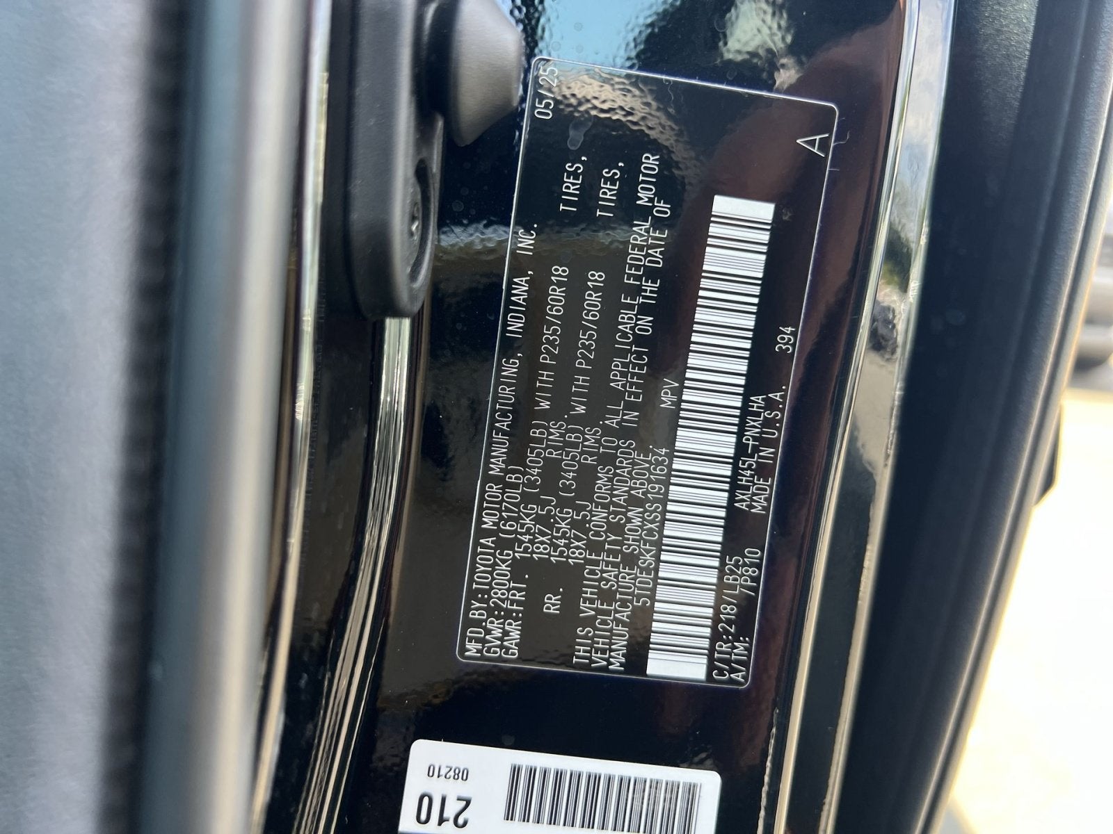 2025 Toyota Sienna Platinum