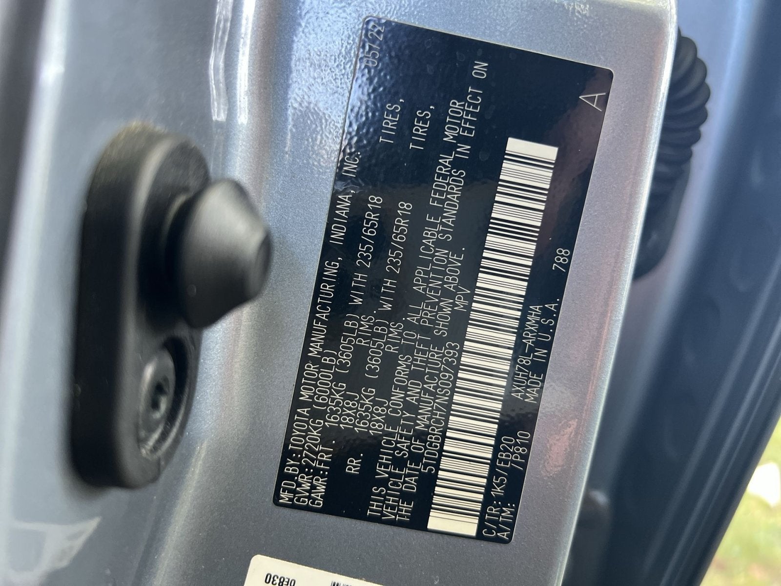 2022 Toyota Highlander Hybrid XLE