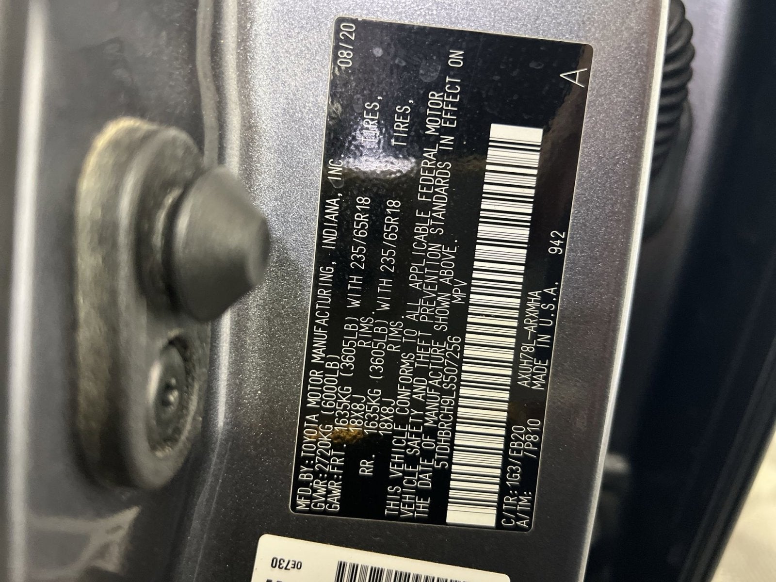 2020 Toyota Highlander Hybrid XLE