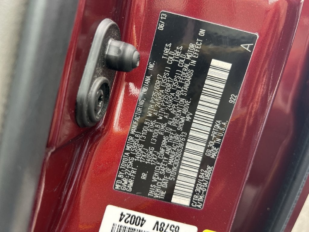 2013 Toyota Sienna XLE
