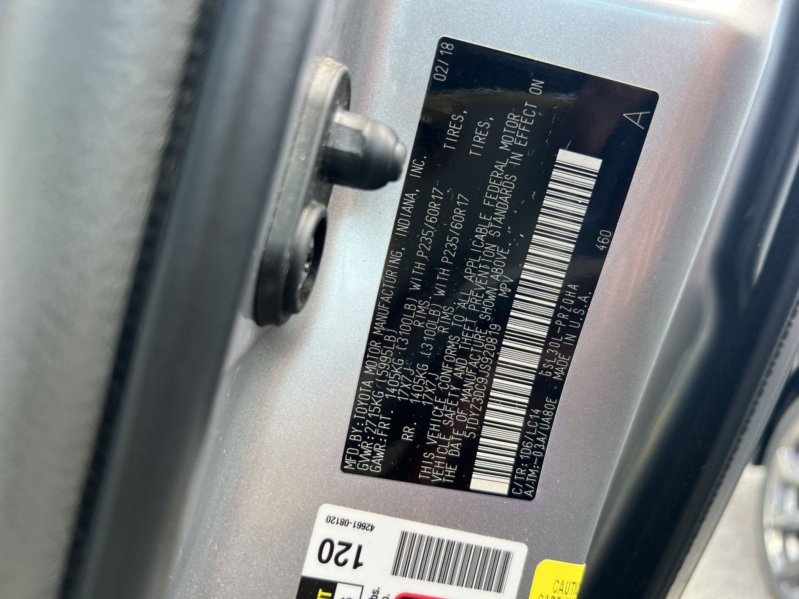 2018 Toyota Sienna XLE