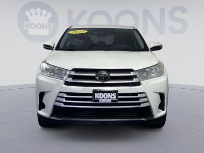 2019 Toyota Highlander LE
