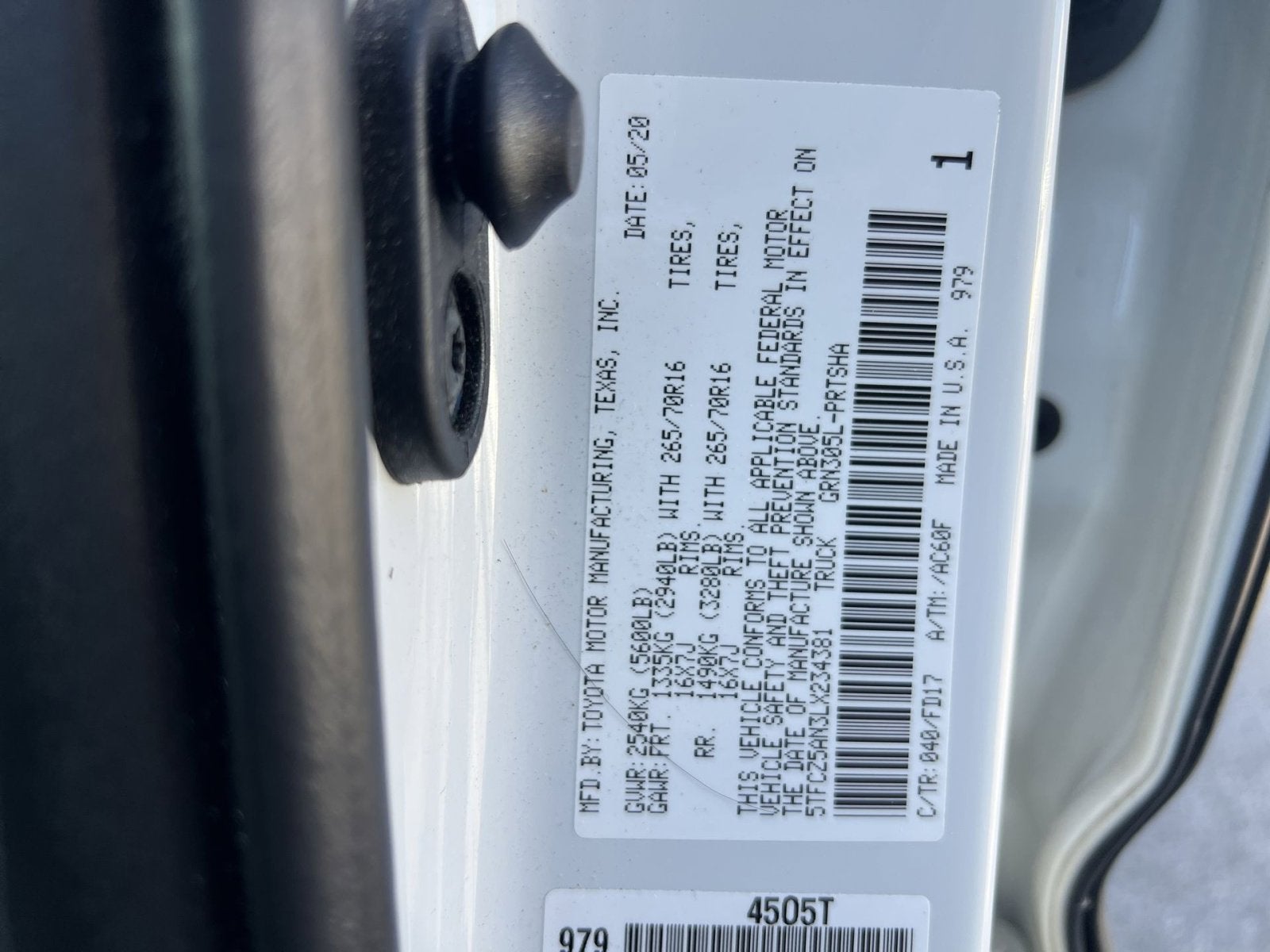 2020 Toyota Tacoma TRD Off-Road