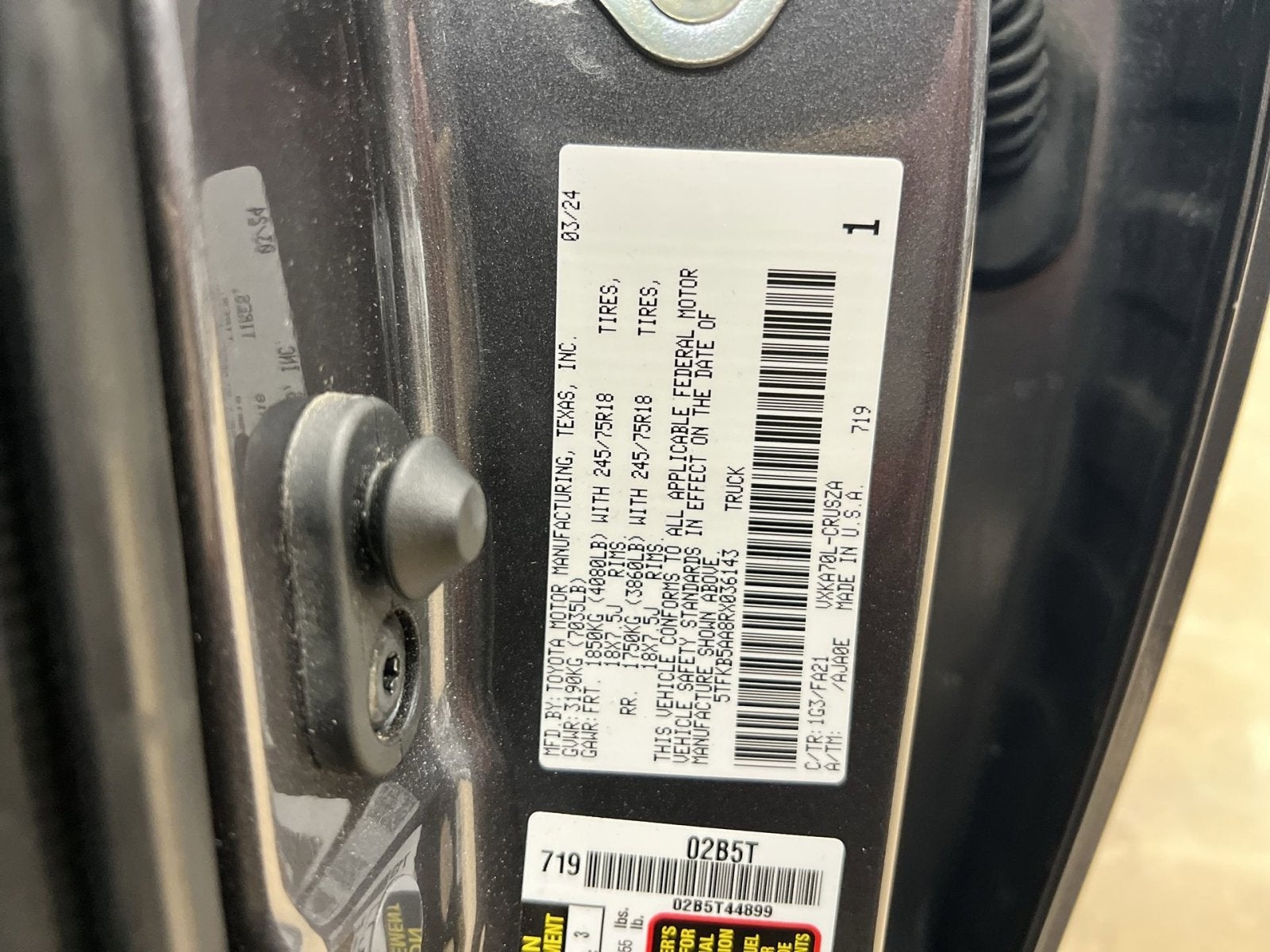 2024 Toyota Tundra SR