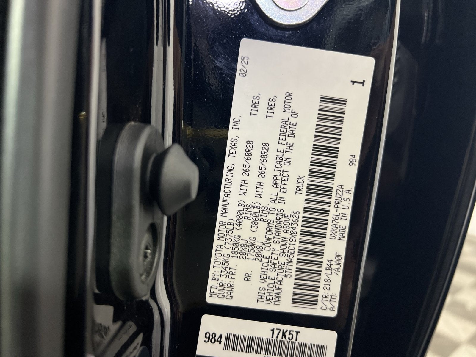 2025 Toyota Tundra 1794