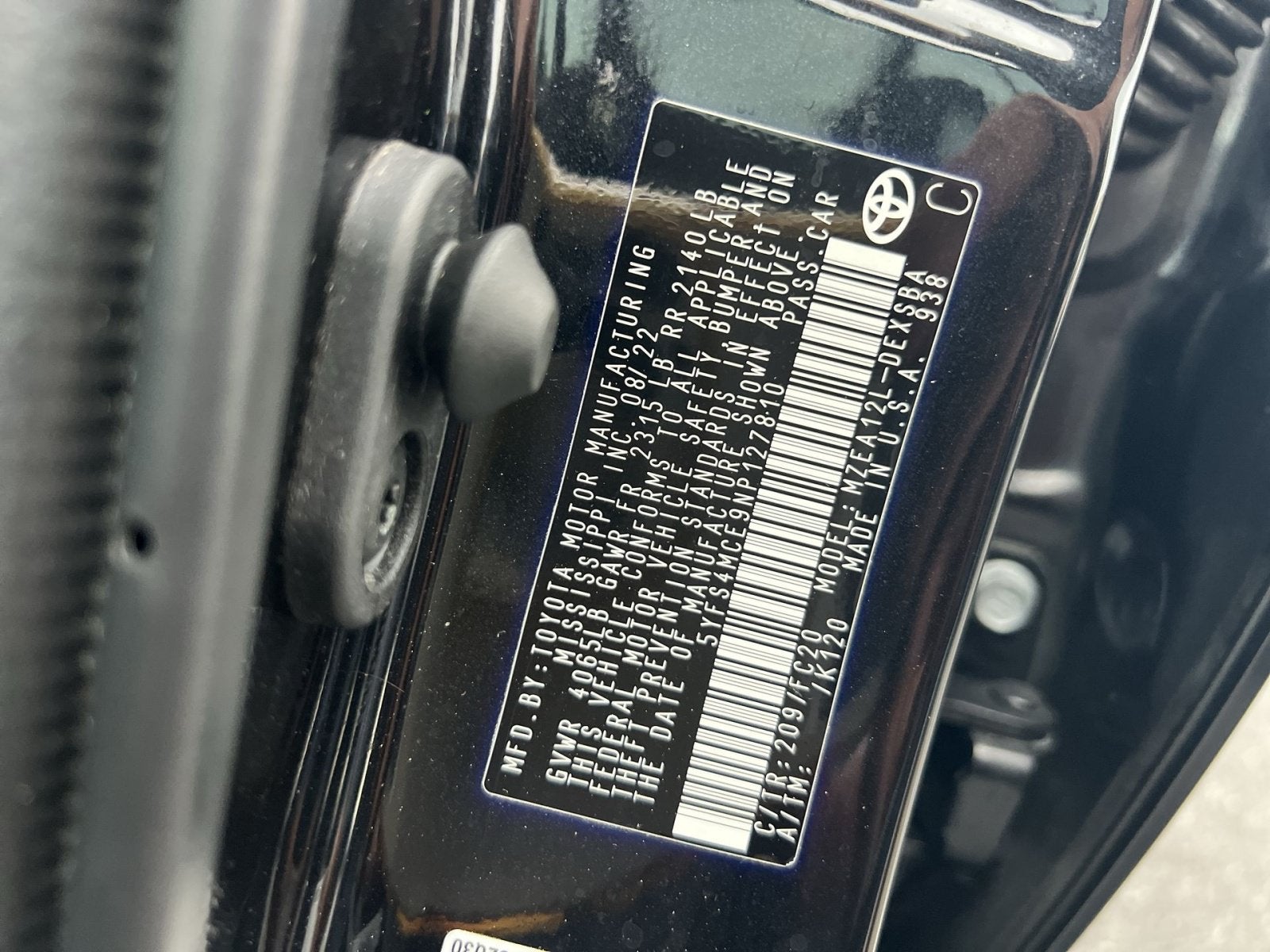 2022 Toyota Corolla SE