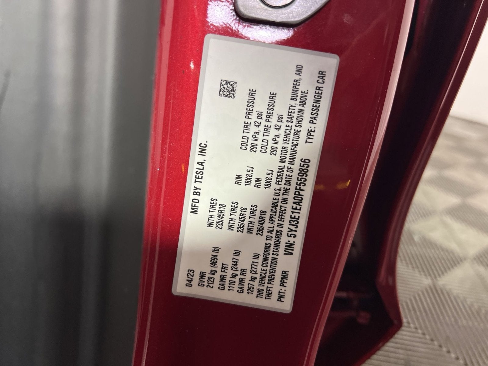 2023 Tesla Model 3 Base