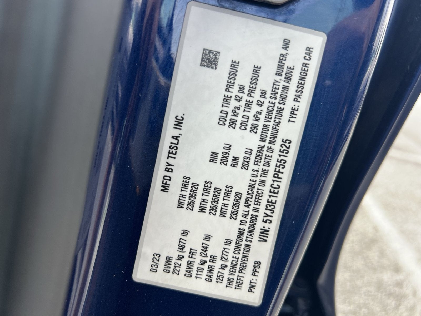 2023 Tesla Model 3 Performance
