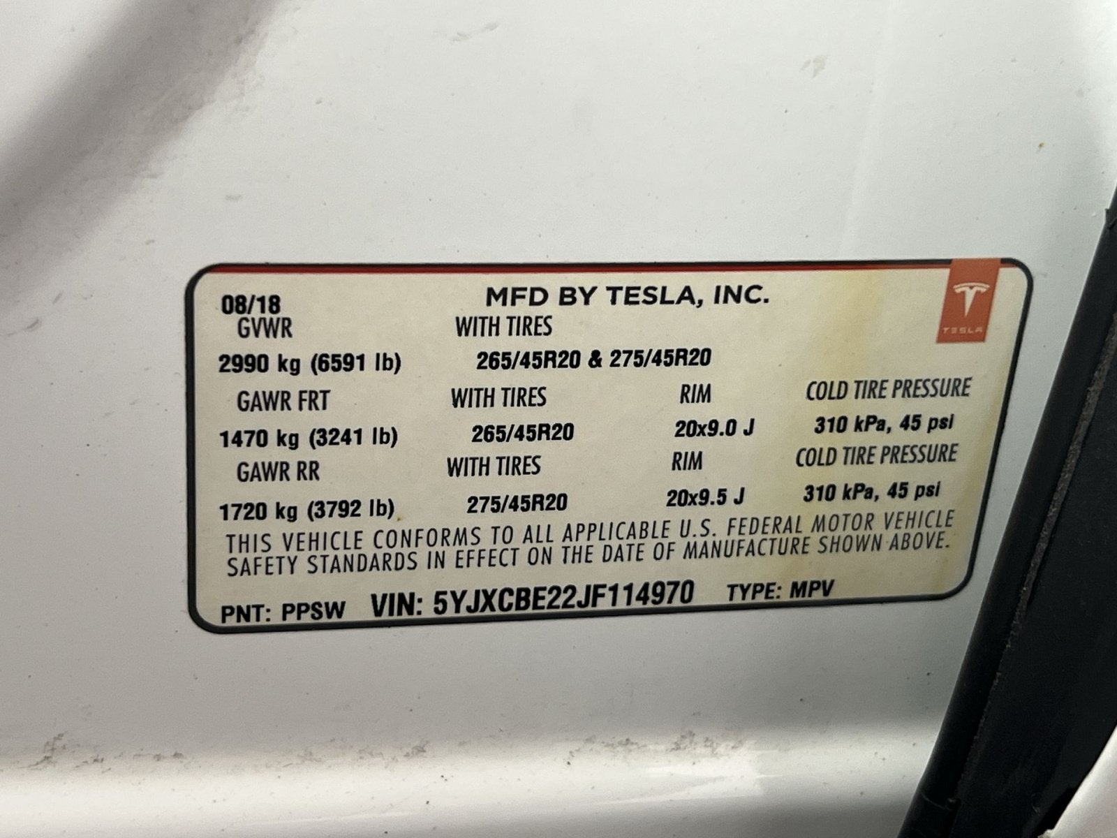 2018 Tesla Model X 75D