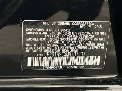 2021 Subaru Crosstrek Sport