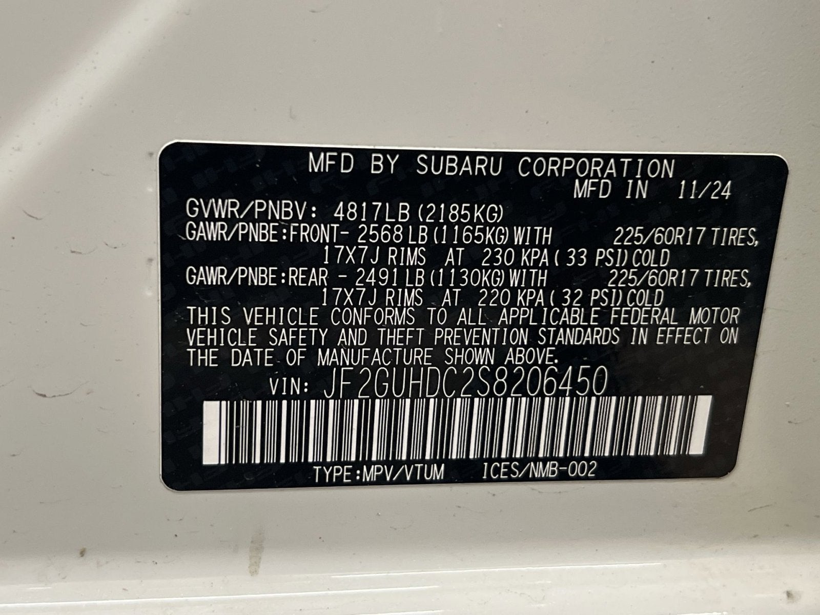2025 Subaru Crosstrek Premium