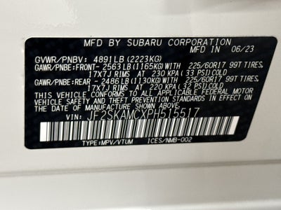 2023 Subaru Forester Wilderness