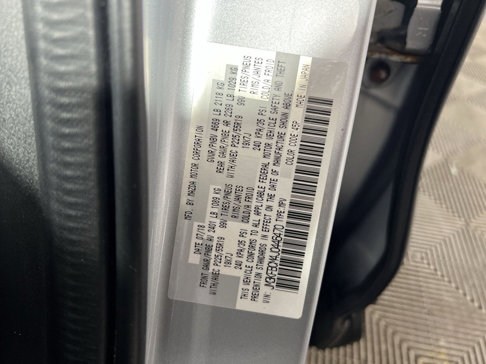 2018 Mazda Mazda CX-5 Touring