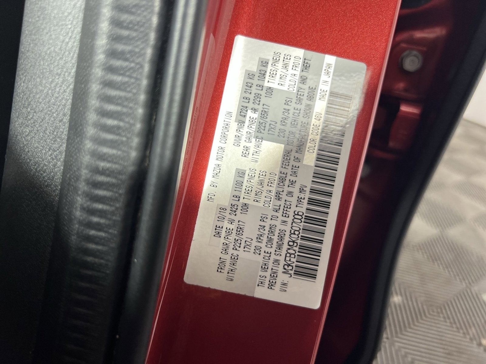2019 Mazda Mazda CX-5 Touring