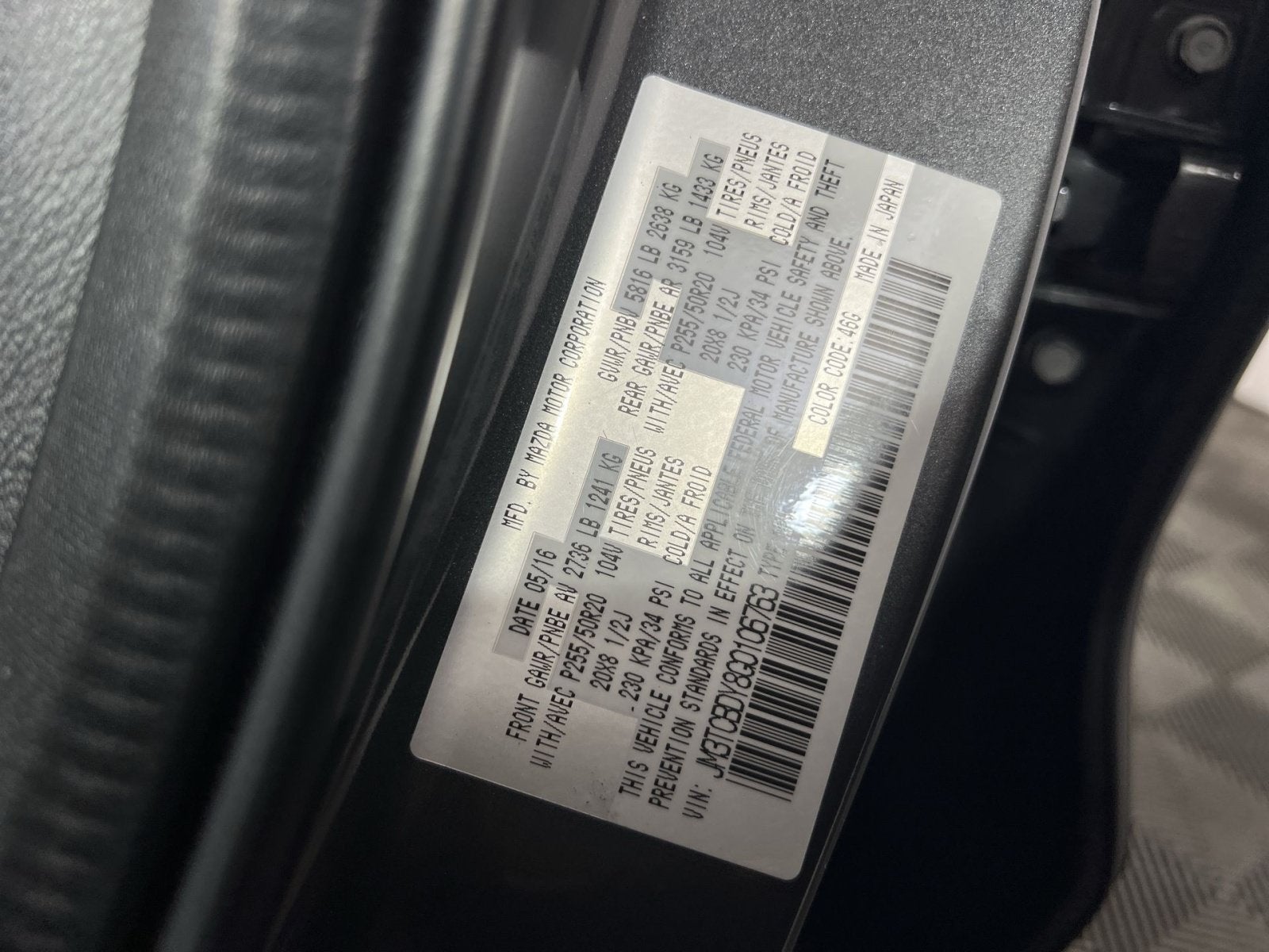 2016 Mazda Mazda CX-9 Grand Touring