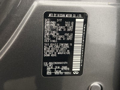 2017 INFINITI QX80 Base