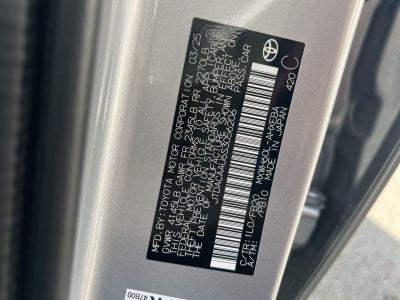 2025 Toyota Prius LE