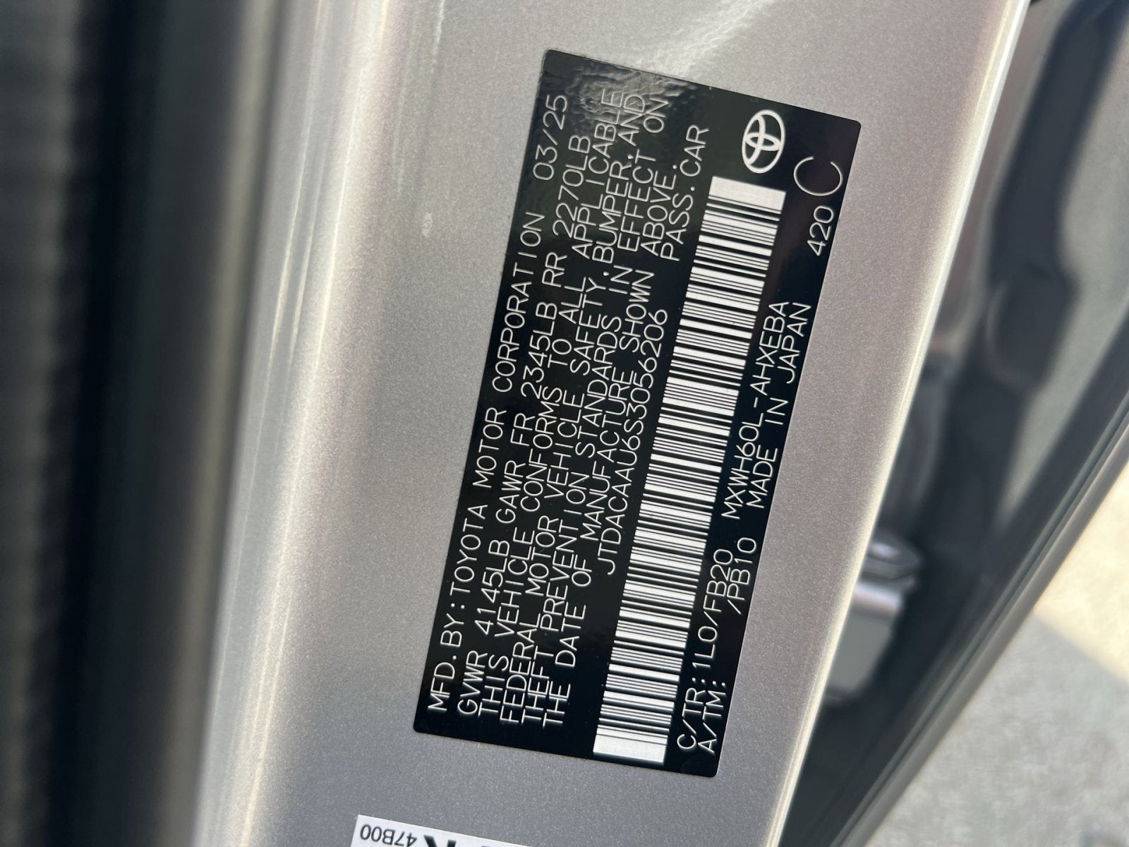 2025 Toyota Prius LE