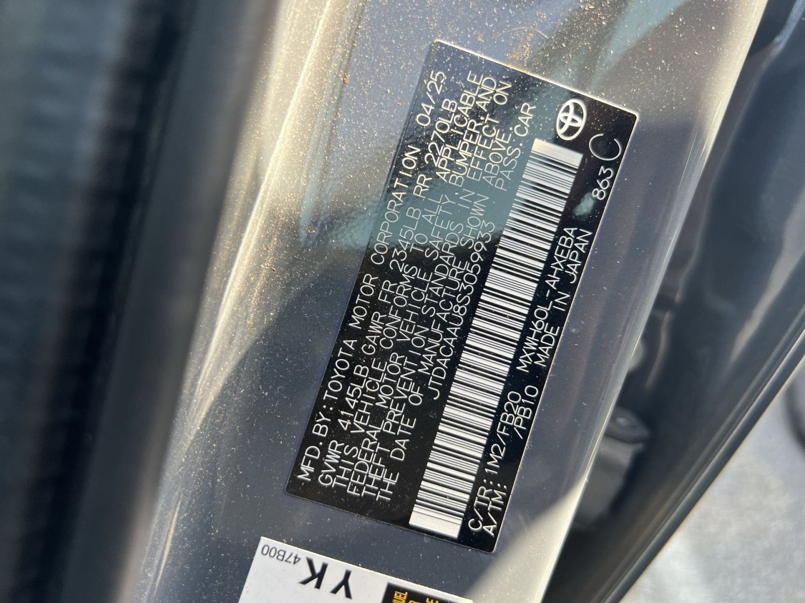 2025 Toyota Prius LE