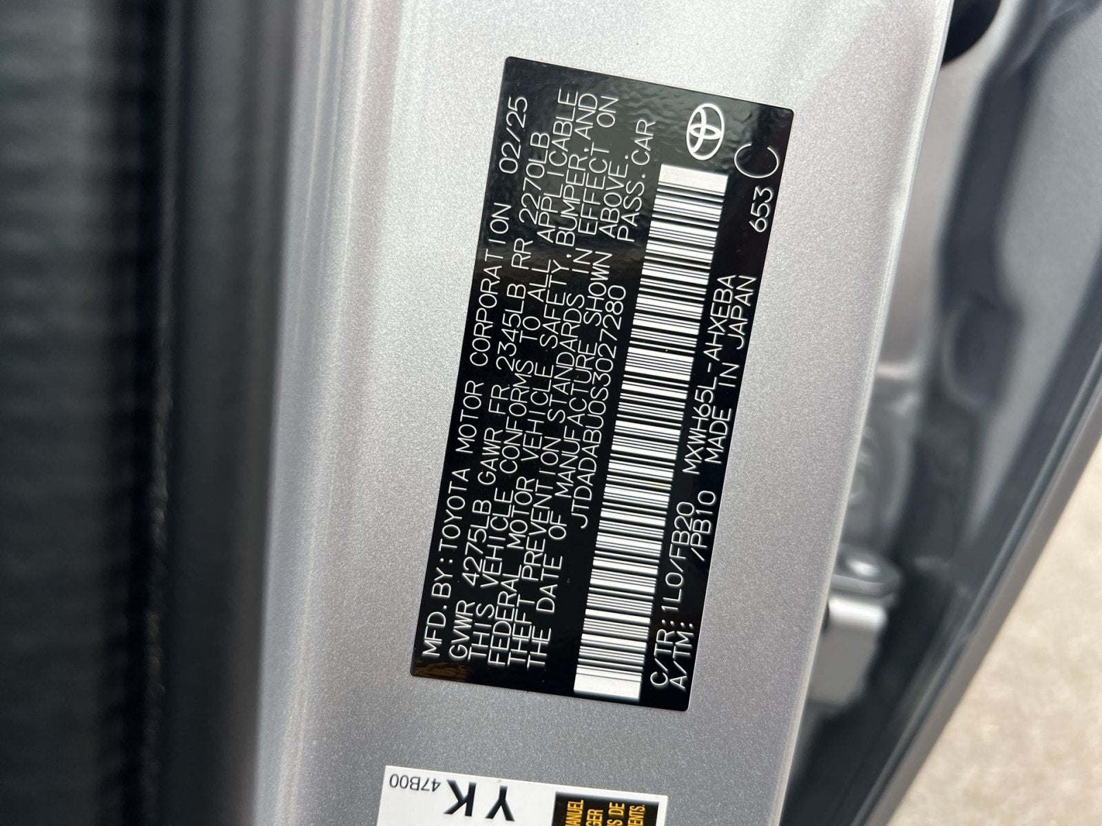 2025 Toyota Prius LE