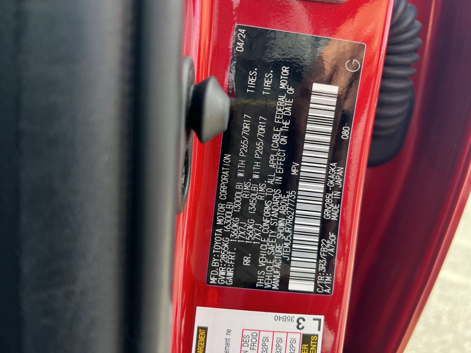 2024 Toyota 4Runner SR5