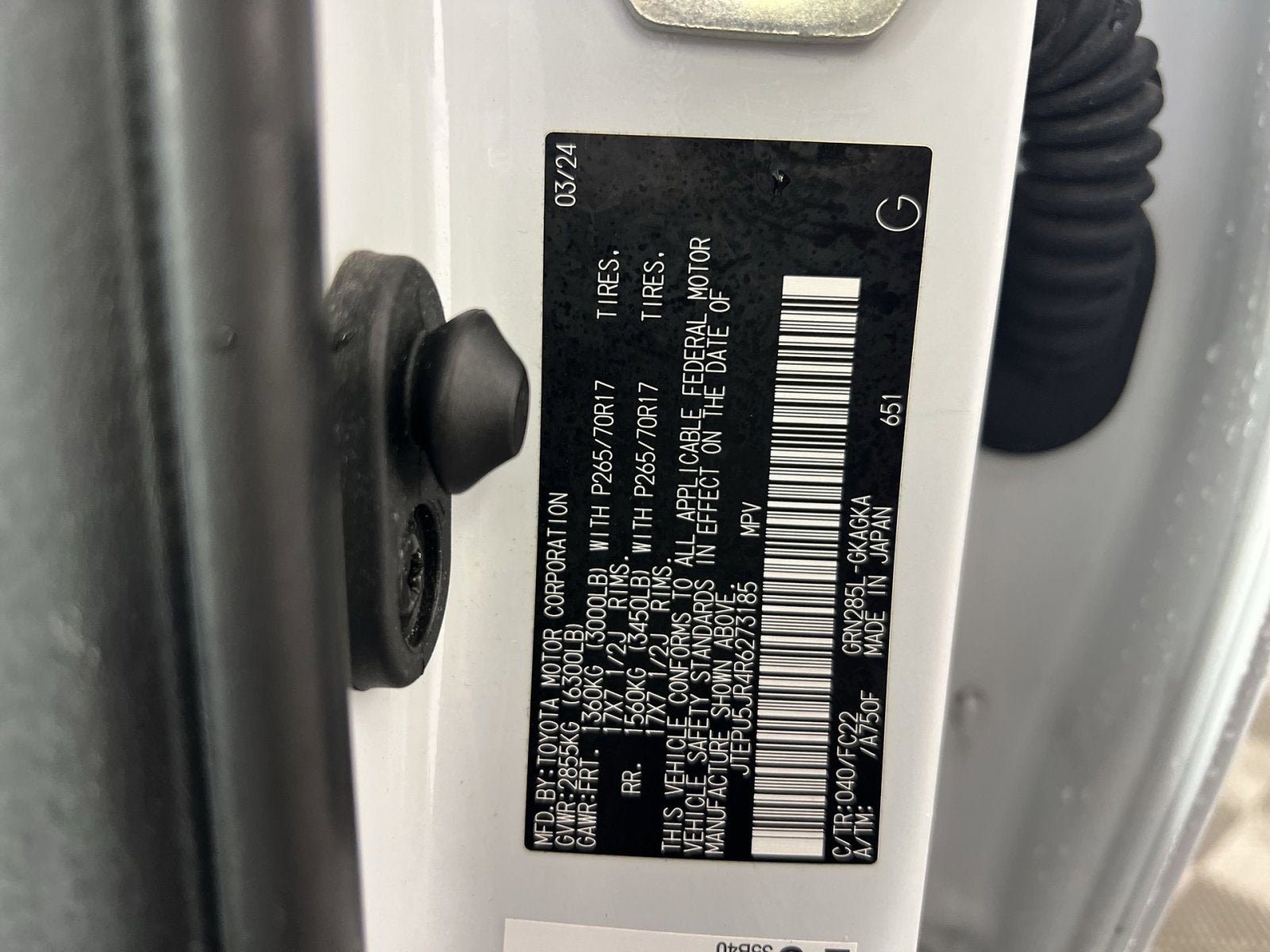 2024 Toyota 4Runner TRD Off-Road