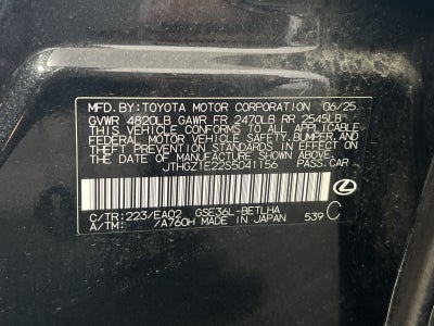 2025 Lexus IS 350 F SPORT