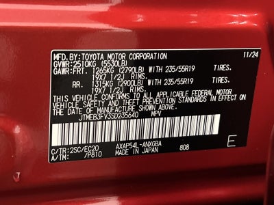2025 Toyota RAV4 Plug-In Hybrid XSE