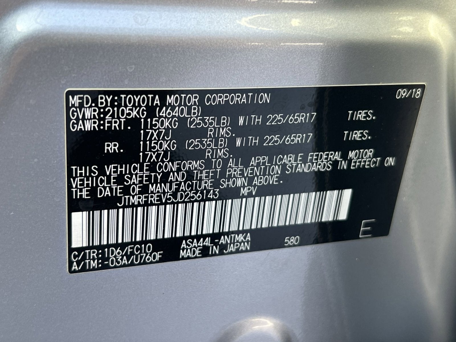 2018 Toyota RAV4 XLE